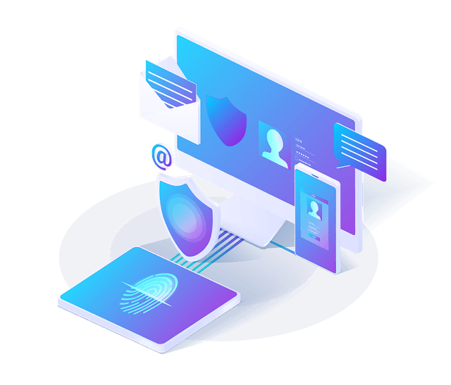 Secure Login Illustration